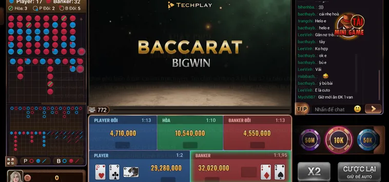 Baccarat BigWin Tại BomWin Sân Chơi Bài Đỉnh Cao Dành Cho Những Tay Chơi Chuyên Nghiệp