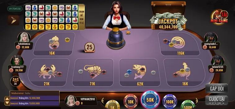 Trò Chơi Bầu Cua Tại BomWin Sân Chơi May Mắn Đầy Kịch Tính Cho Mọi Game Thủ