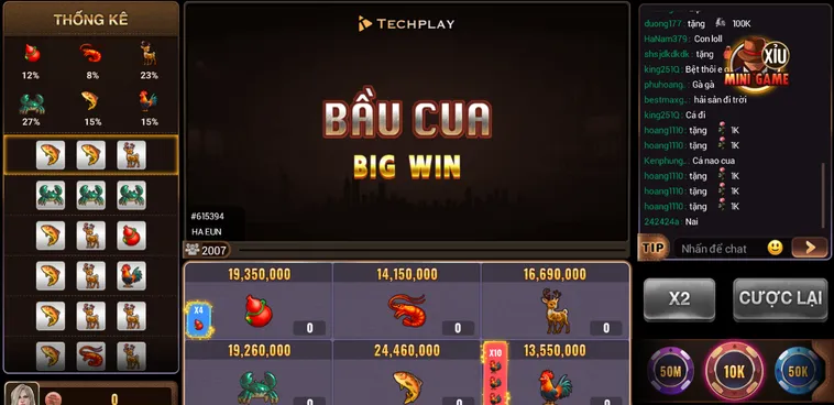Trải Nghiệm Đỉnh Cao Cùng Slot Game Bầu Cua BigWin Tại BomWin Với Thưởng Lớn