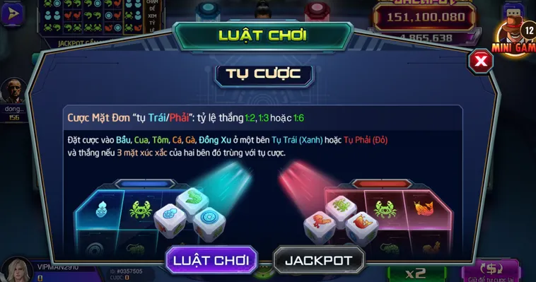 Chinh Phục Siêu Phẩm Bầu Cua CyberX Tại BomWin Với Giải Thưởng Tiền Tỷ Đang Chờ