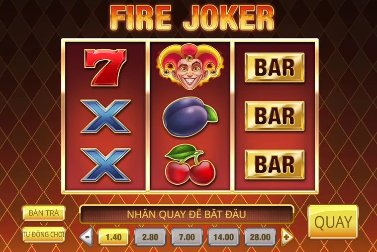 Đắm Chìm Trong Slot Game Fire Joker Tại BomWin Với Phần Thưởng Lớn Hấp Dẫn