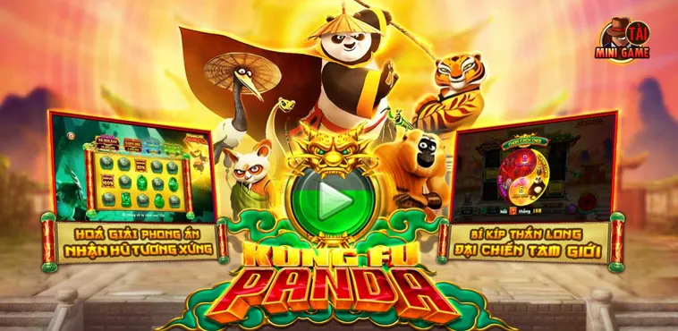 Trải Nghiệm Đỉnh Cao Cùng Slot Game Kung Fu Panda Tại BomWin Với Thưởng Lớn