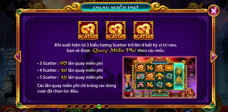 Quay Miễn Phí Tại Slot Game Long Quy Chi Bảo Tại BomWin Cơ Hội Săn Kho Báu Thần Thoại Khủng