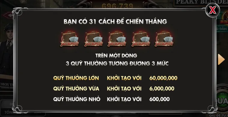Slot Game Peaky Blinders Tại BomWin Hành Trình Khám Phá Thế Giới Tội Phạm Huyền Thoại