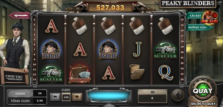 Slot Game Peaky Blinders Tại BomWin Hành Trình Khám Phá Thế Giới Tội Phạm Huyền Thoại