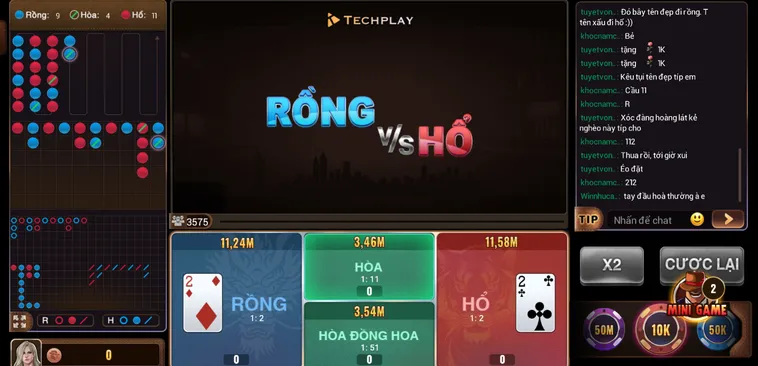Rồng Hổ Live Slot Tại BomWin Hành Trình Chinh Phục Phần Thưởng Khổng Lồ Đỉnh Cao