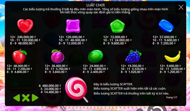 Trải Nghiệm Siêu Phẩm Slot Game Sweet Bonanza Đẳng Cấp Nhất Với Phần Thưởng Lớn Tại BomWin