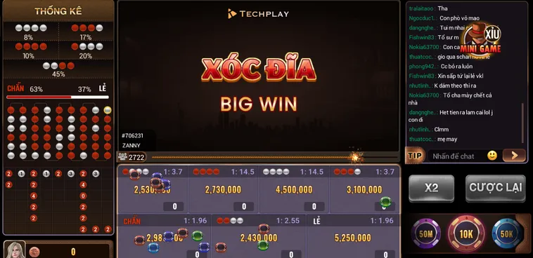 Xóc Đĩa BigWin Tại BomWin Sân Chơi Giải Trí Đẳng Cấp Với Tỷ Lệ Thưởng Cực Cao